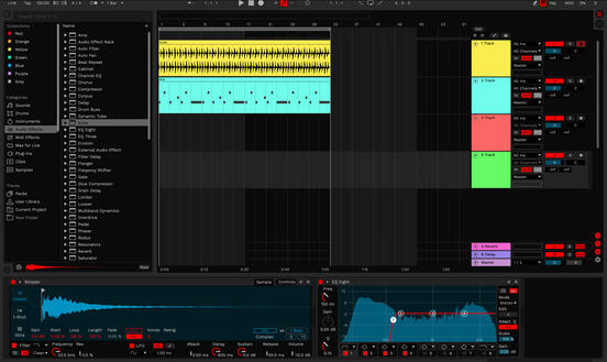 Red Dark Ableton Theme